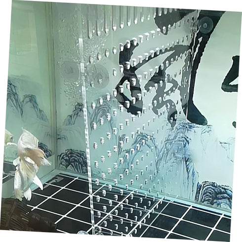 Fish Tank Board: 10 Gallon Divider, 20 Gallon Separator, Flapper Accessories, Acrylic Aquarium Net