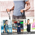 Garneck 4pcs Resistance Band Handles - Plastic D Ring Exercise Strap Foam Handle for Home Gym Fitness Equipment