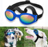 QUMY Dog Sunglasses - Goggles for Medium Large Breed Dogs, Eye Protection for Motorcycle, Car, and Swimming