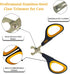 Aristopets Trimmer Cat Nail Clippers Professional Stainless-Steel Claw for Cats, Kittens, Hamsters, Rabbits, Birds