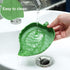 Boao 2 Pieces Leaf Reptile Food Water Bowl Plate for Tortoise, Corn Snake, Bearded Dragon, Lizards, Gecko, 2 Sizes