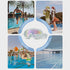 Generic Swimming, Goggles No Leaking Anti-Fog Swim Goggles for Men with Ear Plugs,Clear Vision Silicone Pool Goggles