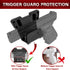 2 Pack 15LBS Gun Magnet Mount & Magnetic Gun Mount - Heavy Duty Tactical Holder with Trigger Guard, Hold for Car Truck