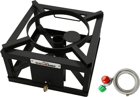 High-Pressure Single Burner Propane Stove with Jet Burner, Perfect for Backyard Cookouts and Tailgating, SA1050