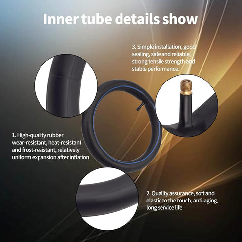 TIANYAN 12X1.75/2.15 Bike Inner Tube Replacement for Most Kid’s Bikes with 12" Tires