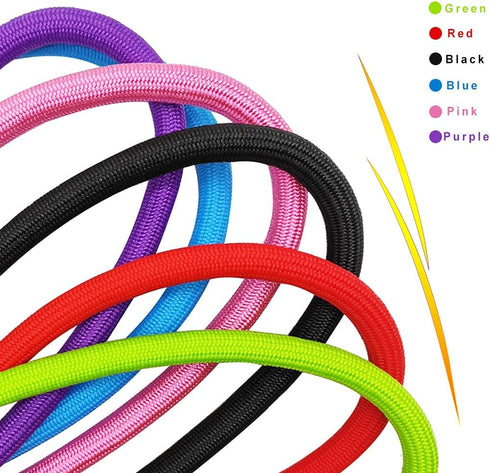 6 Foot Heavy Duty Dog Tie Out Rope Leash, Climbing Nylon Basic Leash for Indoor and Outdoor