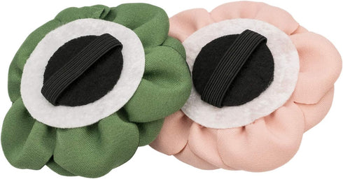 Pet Collar Charms Slides Flower Accessories for Dog Collars - Pack of 4