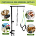 Dog Grooming Arm with Pet Grooming Hammock, getlstub 35" Adjustable No Sit Haunch Holders for Small and Medium Pets