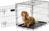 Carlson Pet Products SECURE AND FOLDABLE Single Door Metal Dog Crate, Small, 24.0"L x 18.0"W x 19.0"H