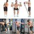 Heavy Duty Workout Handle for Resistance Bands - Exercise Grip Puller Handle with 2 Carabiners for Fitness Equipment