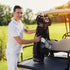 Loklneyk 16x24 Inch Let's Roll Golf Cart Microfiber Golf Towel with Carabiner Clip, Absorbent Waffle Weave Towel