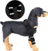 SELMAI Reflective Dog Shoulder Brace, Front Leg Brace for Canine Elbow Support, Joint Wrap for Arthritis