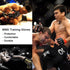 ZooBoo MMA Gloves, Half-Finger Boxing Fight Gloves with Adjustable Wrist Band, One Size Fits Most