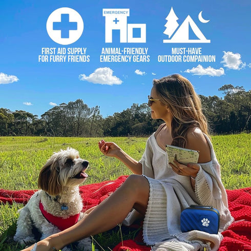 EVERLIT CARE 95 EVERLIT Pet Medic First Aid Kit | Pcs Vet-Approved Medical, Outdoor & Emergency Supplies for Dogs