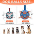 Dog Ropes Toys Soccer Ball with Straps, Interactive Tug of War Toy, Durable Water Balls for Medium & Large Dogs