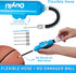 Sports Ball Pump Kit - Portable Air Pump Two-Way Dual Action Inflatable Perfect for Basketballs, Soccer Balls and More