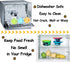 Comtim Pet Food Can Cover Silicone Can Lids for Dog and Cat Food, Universal Size, Blue and Green
