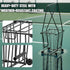 wasoyun 75 50 Tennis & Pickleball Hopper with Wheels Ball Pick Up Basket, Pickleball Ball Retriever Ball Holder Storage