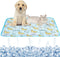 Dog Ice Pad - Ice Silk Cats Kennel Mat, Pet Cooling Pad, Summer Cool Bamboo Mat, Breathable Pad (Duck, L)