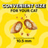 6.3 oz. (Pack 10) Temptations Cat Treats Classic Crunchy and Soft Cat Treats, Tasty Chicken Flavor, Pouch