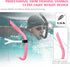 Swim Snorkel for Lap Swimming, Front Mounted Training Gear with Comfortable Head Pads and Silicone Mouthpiece
