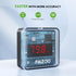 Aquarium Thermometer, LED Digital Waterproof Temperature Gauge with USB Power for Fish Tank, Suction Cup