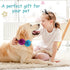 20 Pieces Dog Collar Flowers, Multi Color Pet Flower Bow Ties for Grooming Cat and Dog Accessories