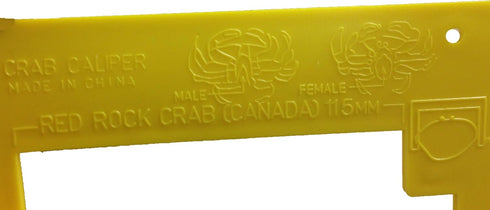 KUFA Crab Measurement Tool - Perfect for WA, AK, BC