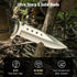 Folding Pocket Knife, 3.46" Sharp Blade, Olive Wood Handle, EDC Knife for Dad, Women, Tactical Gift