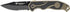 Smith & Wesson SWAT II 8.5in S.S. Spring Assisted Folding Knife, 3.5in Serrated Drop Point, Rubberized Handle