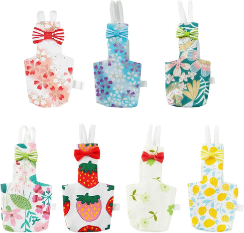 XEGZLH Bird Diaper Washable Parrot Diaper Fashion Flight Suit for Parakeets Parrot Costume Nappy Clothes for Budgies