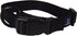 Hamilton Adjustable Nylon Dog Collar, Black, 3/4" Wide x 16-22" Neck for Small Medium Large Dogs