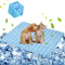 Dog Cooling Mat, Pet Cooling Pads for Dogs & Cats, Outdoor Blanket for Car Seats & Beds (22IN*28IN)