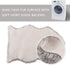 Faux Fur Dog Bed Rug, Plush Fluffy Ultra Cozy Pet Throw Rug for Dogs Cats, Luxury Soft Grey Sheepskin Rug, 24 by 36