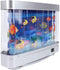 5V Asixxsix LED Fish Tank Aquarium Night Light with Moving Fish for Bedroom Office Desk Baby Kids Sensory Experience