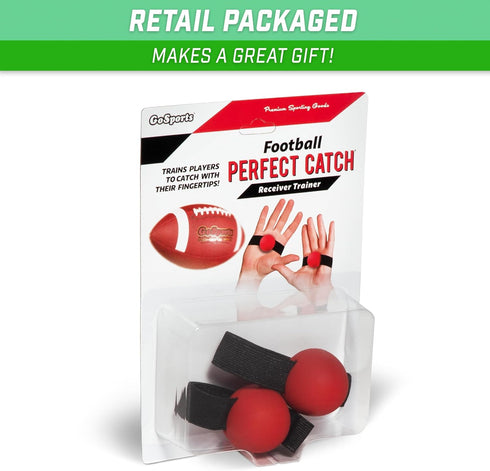 GoSports Perfect Catch Football Receiver Trainers for Teaching Fundamentals and Proper Catching Technique