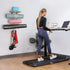 Yoga Mat Holder Accessories, Wall Mount Organizer with 4 Hooks, Storage Rack for Foam Roller, Towel, Yoga Mats