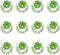 Golf Ball Markers Assorted Patterns, Value Pack of 12 Golf Gifts, Cap Clips and Divot Repair Tools for Men Women
