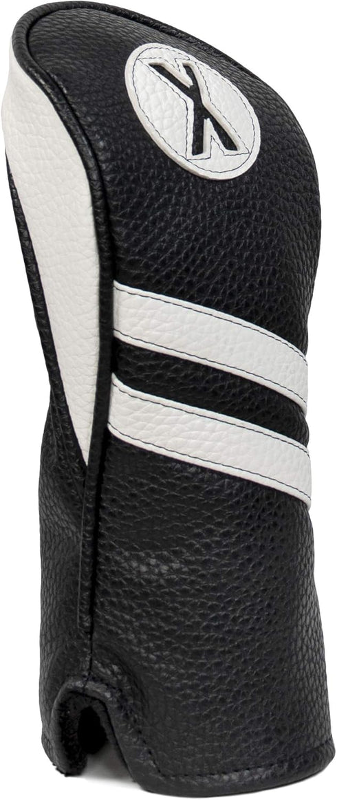 ProActive Sports Vintage Golf Club Head Covers, Classy Leather Look for Most Clubs