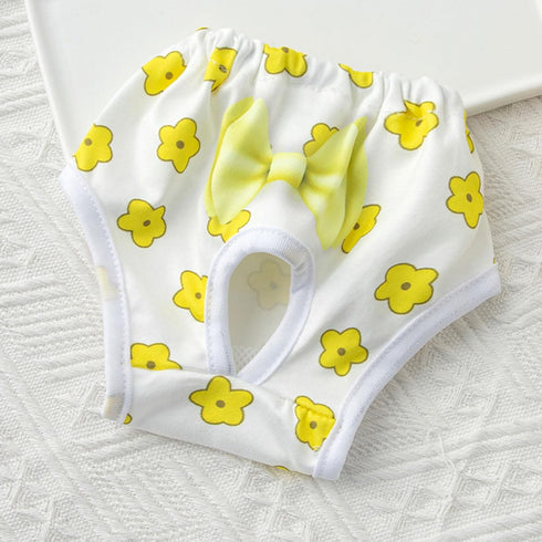 XAGMODSHN Dog Diaper Breathable Dress Female Pants Panties Shorts Doggies Period Diaper Washable Pet Period Pants