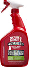 Nature’s Miracle Advanced Stain and Odor Eliminator, 32 Ounces, For Severe Cat Messes