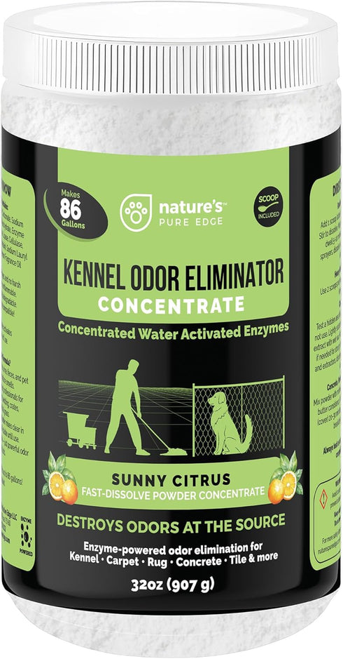 Nature's Pure Edge Enzyme Powder Concentrate Makes 86 Gallons - Professional Use