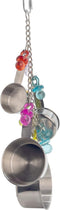 by M&M 1054 Paci Pot Clanger - Handcrafted Deluxe Noisy Bird Cage