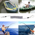 Fishing Lanyard - Heavy Duty Coiled Lanyards with Stainless Steel Wire Inside, Safety Rope Extension Cord Tether