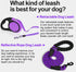 Taglory Retractable Dog Leash, 16ft No Tangle for Medium and Large Dogs up to 100 lbs, One-Handed Brake, Lock