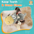 Dog Toys for Aggressive Chewers, Squeaky Toys to Keep Large Dogs Busy, Durable Gray Dog Toys