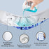 Pack 3- wegreeco Washable Dog Diapers - Washable Male Dog Belly Wrap - of (Whale, Large)
