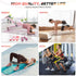 Renoj Resistance Bands Exercise Workout Bands for Women and Men, 3 Set Stretch Bands for Booty Legs Pilates