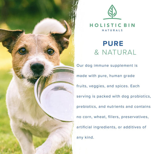 Canine Fermented Farm Superfood Dog Supplement, Vitamin & Mineral Rich Blend with Digestive Enzymes for Dogs