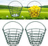 Roykaw Golf Ball Basket, Container for 50 Balls, Golf Ball Bucket with Handle, Built to Last, Easy to Organize
